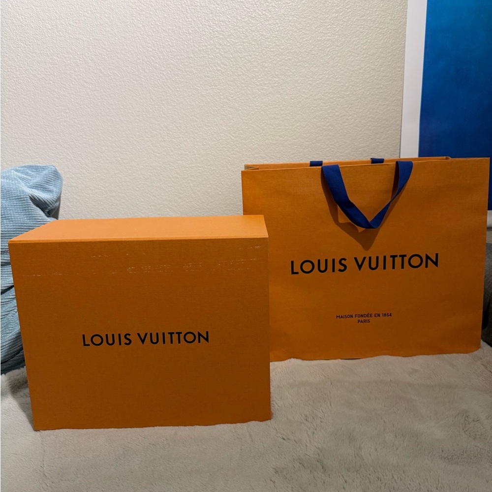 Louis Vuitton Box with Shopping Bag